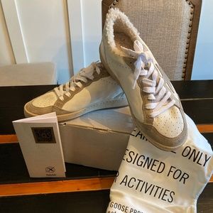Golden Goose Ball Star Leather/Suede Sneakers - size 37